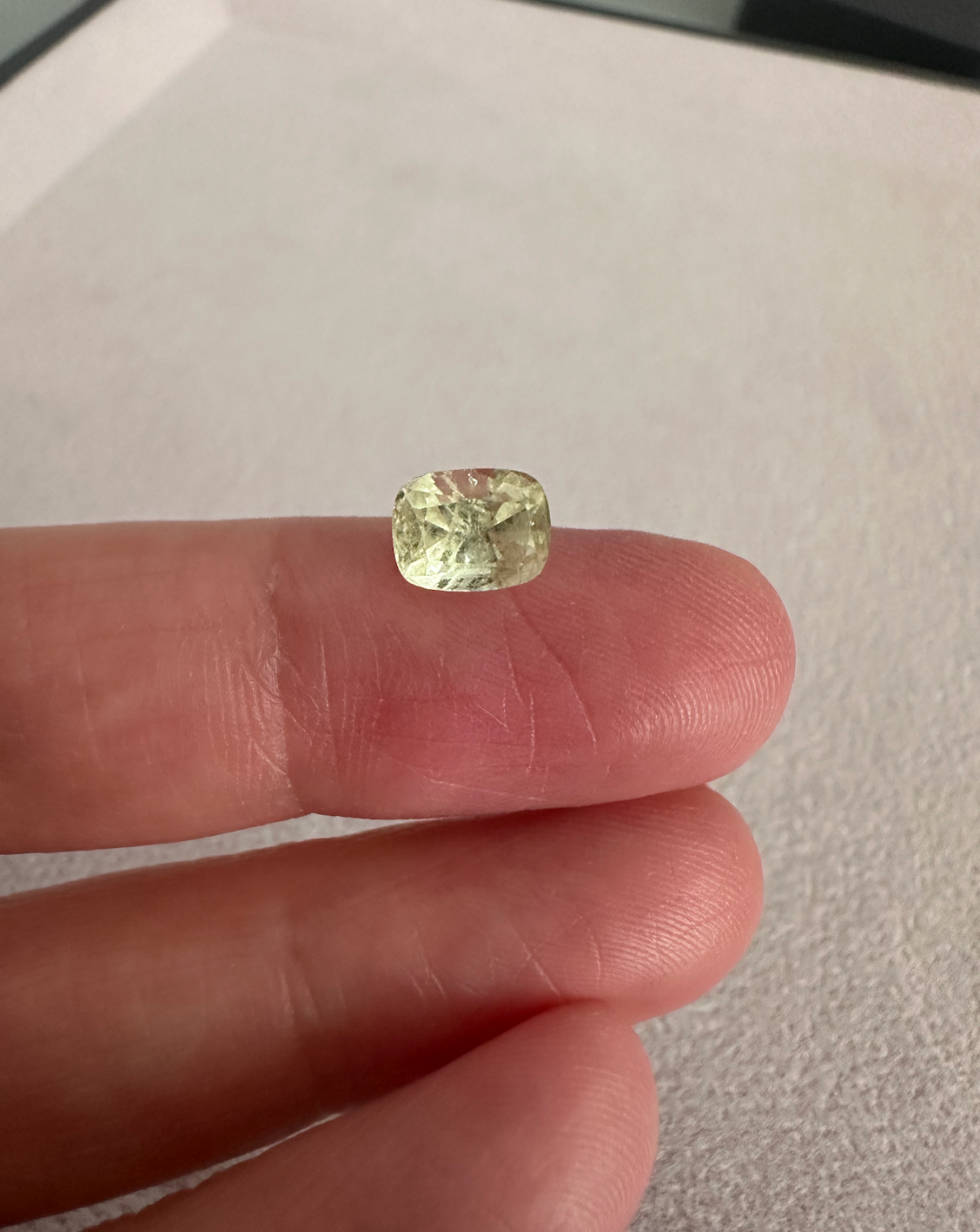 Chrysobéryl 1.42 carat