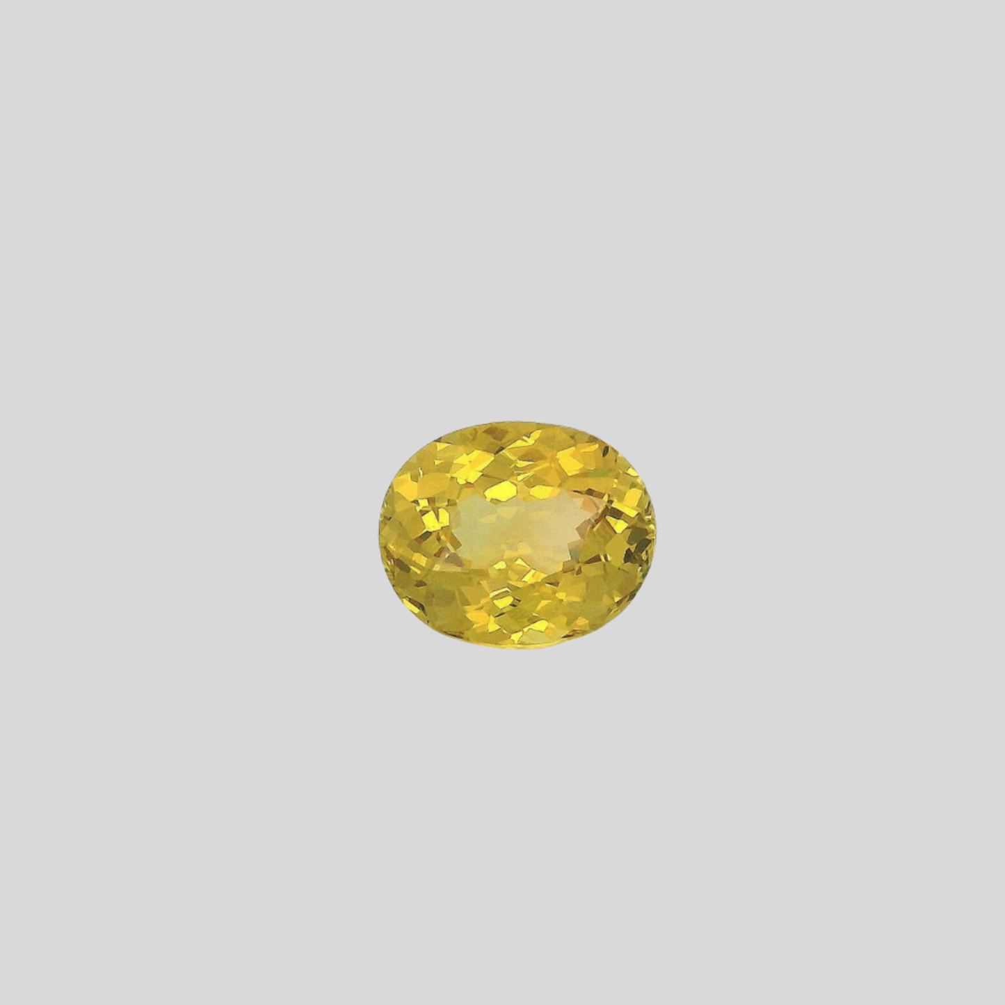 Grenat du Mali, teinte jaune , 1.60 carat pierreries gemmes france