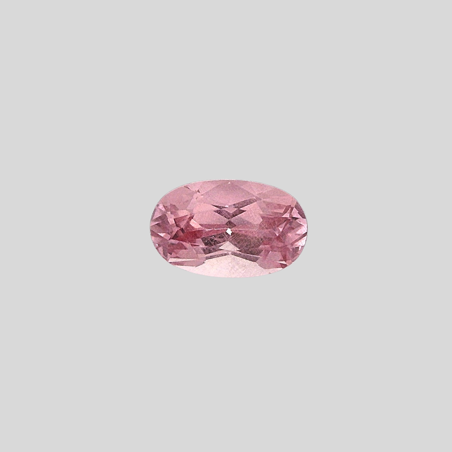 vue de face grenat malaya couleur rose pêche, pierreries gemmes france