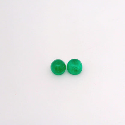 Paire d'émeraudes de Colombie 1.51 carat