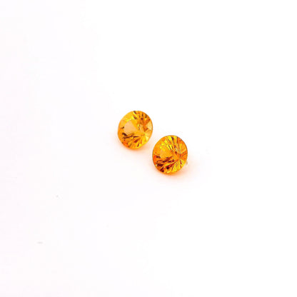 Paire de Grenats Spessartites 0.98 carat