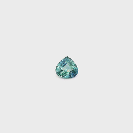 Saphir Teal 0.69 carat - 5.4 x 5.6 mm