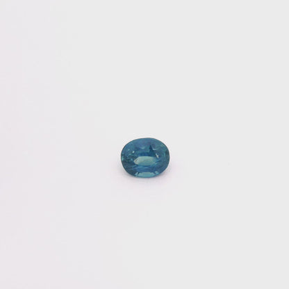 Saphir Teal 0.79 carat - 5.72 x 4.59 mm