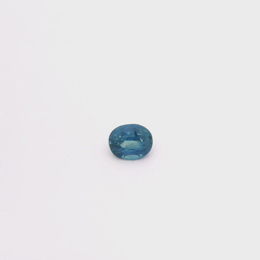 Saphir Teal 0.79 carat - 5.72 x 4.59 mm