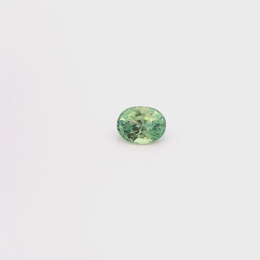 Saphir Teal 0.58 carat - 5.39 x 4.20 mm