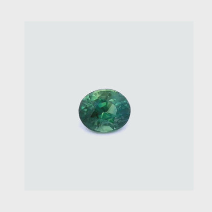 Saphir Teal 0.67 carat - 5.7 x 4.7 mm