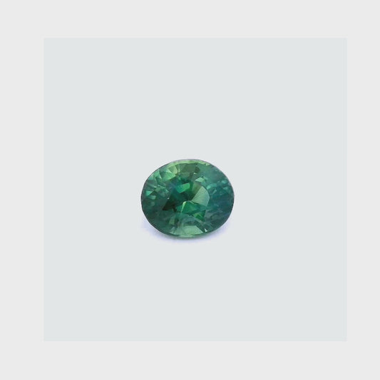 Saphir Teal 0.67 carat - 5.7 x 4.7 mm