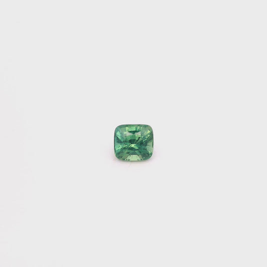 Saphir Teal 0.72 carat - 5.03 x 4.61 mm