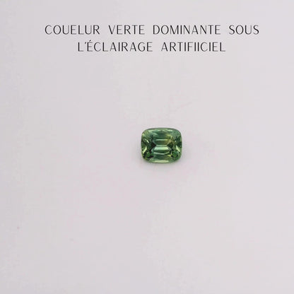 Saphir Teal 1.10 carat