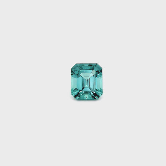 video d'une tourmaline bleue indiolite d'afgnistan