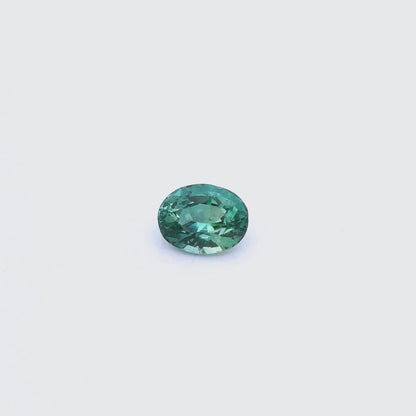 Saphir Teal 0.74 carat - 5.7 x 4.4 mm