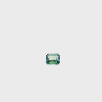 video saphir bleu vert taille emeraude 