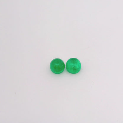 Paire d'émeraudes de Colombie 1.51 carat