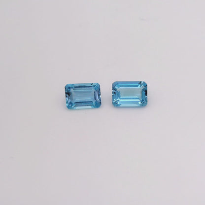Paire d'Aigues-Marines Santa Maria 1.74 carat