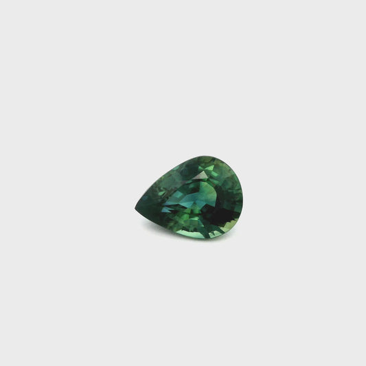 Saphir Teal 1.87 carat