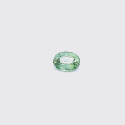 Saphir Teal 0.69 carat - 6.15 x 4.69 mm