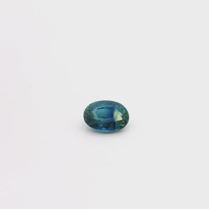 Saphir Teal 0.53 carat - 5.72 x 4.37 mm