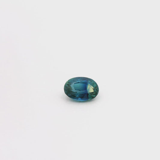 Saphir Teal 0.53 carat - 5.72 x 4.37 mm