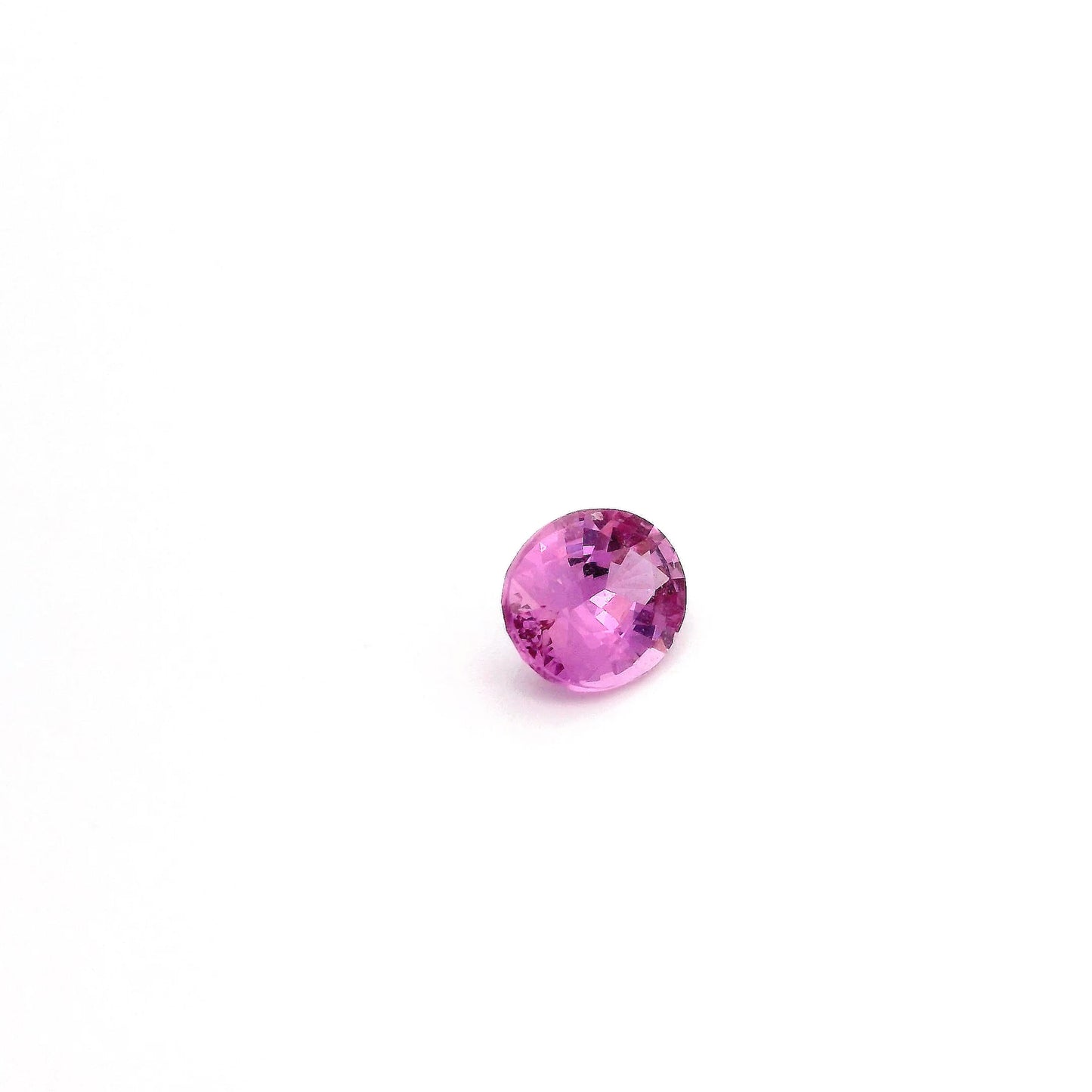 Saphir rose 0.99 carat
