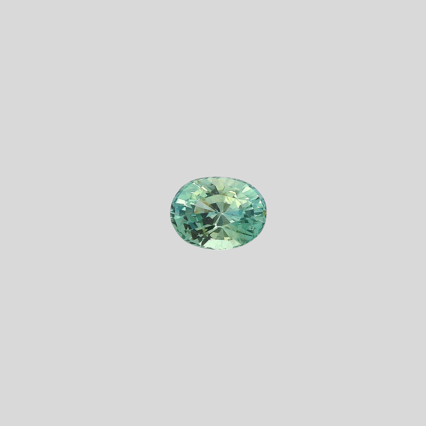 Saphir Teal 0.58 carat - 5.39 x 4.20 mm