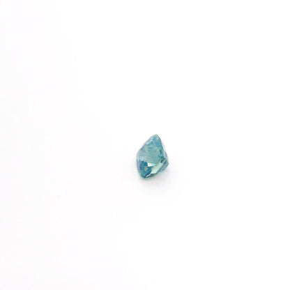 vue de profil saphir teal bleu gris