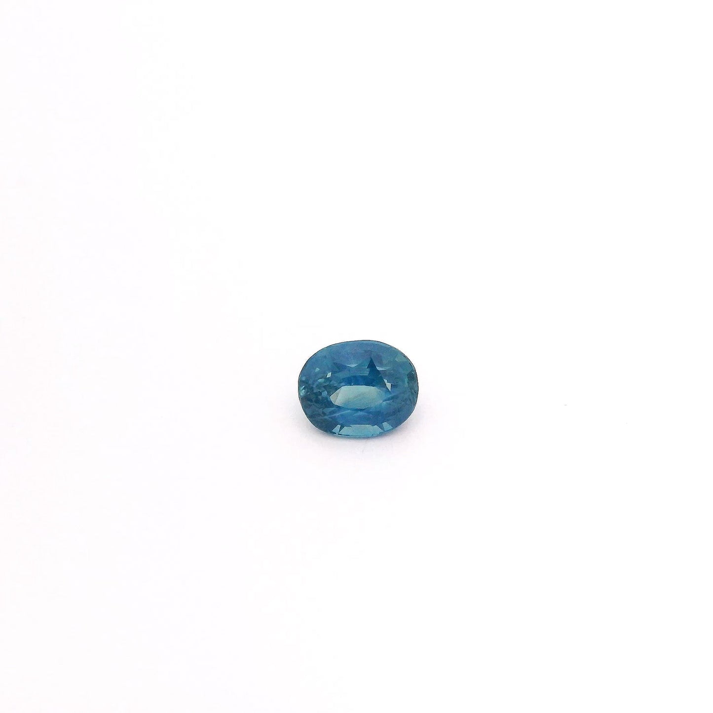 Saphir Teal 0.79 carat - 5.72 x 4.59 mm
