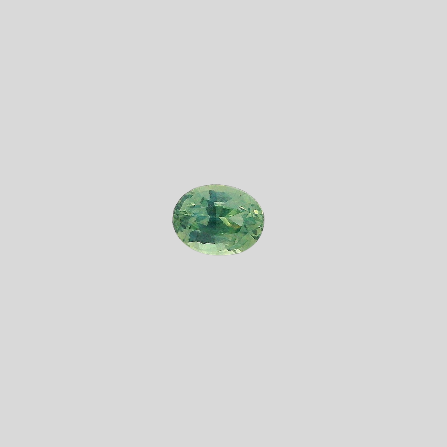 Saphir Teal 0.58 carat - 5.43 x 4.17 mm