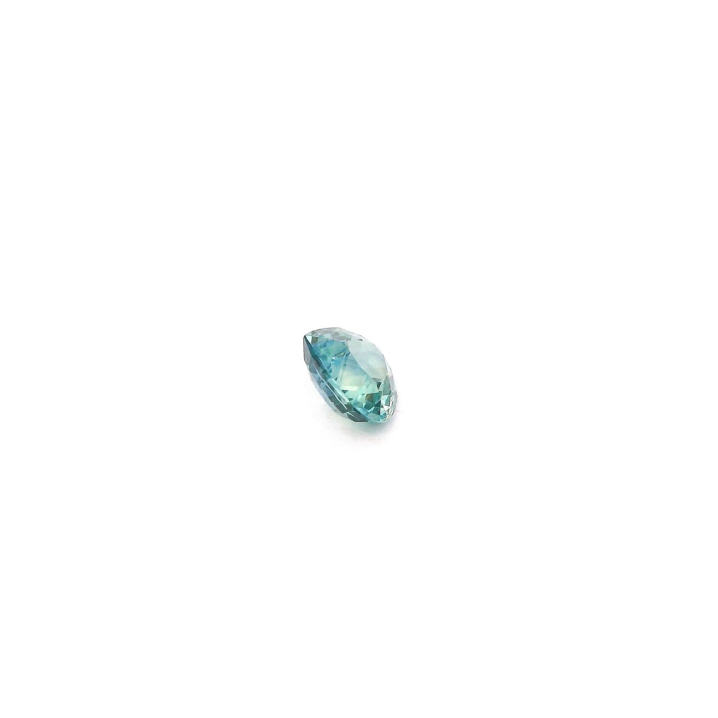 Saphir Teal 0.69 carat - 5.4 x 5.6 mm
