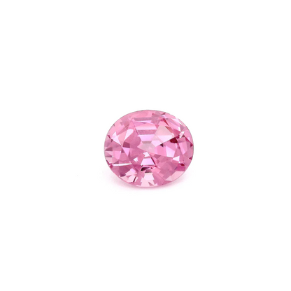 Spinelle rose 1,90 ct, forme oval, couleur rose, vue globale